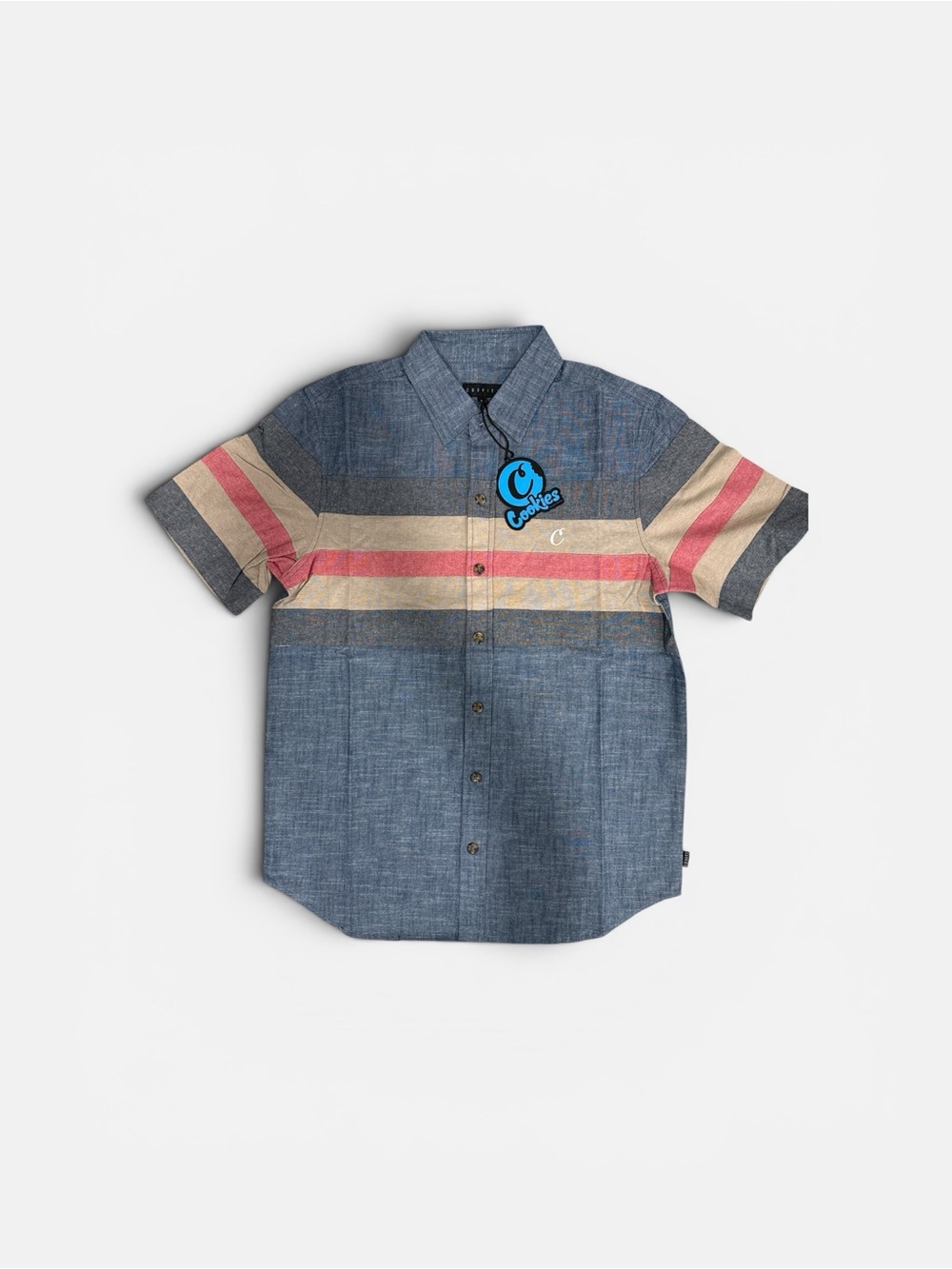 Cookies Short Sleeve Button Down